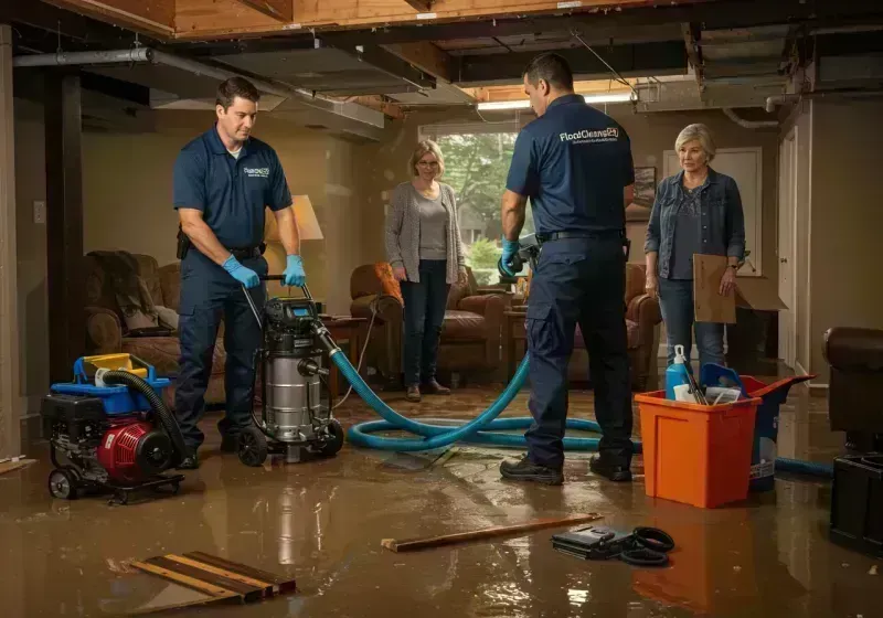 Basement Water Extraction and Removal Techniques process in Holly Hill, SC